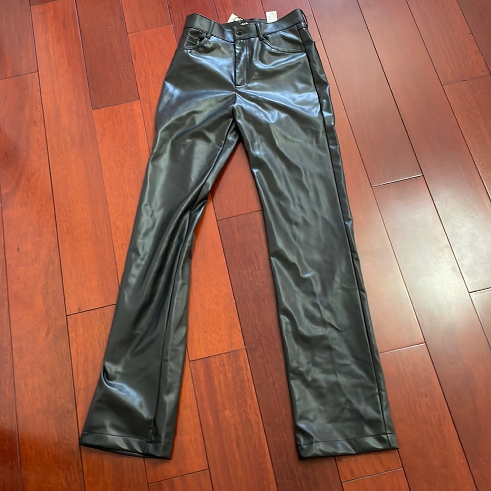 NEW Zara leather pants!